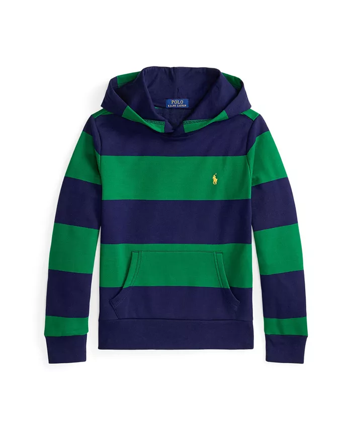 

Толстовка с капюшоном из регби-полоски для больших мальчиков Polo Ralph Lauren, мультиколор