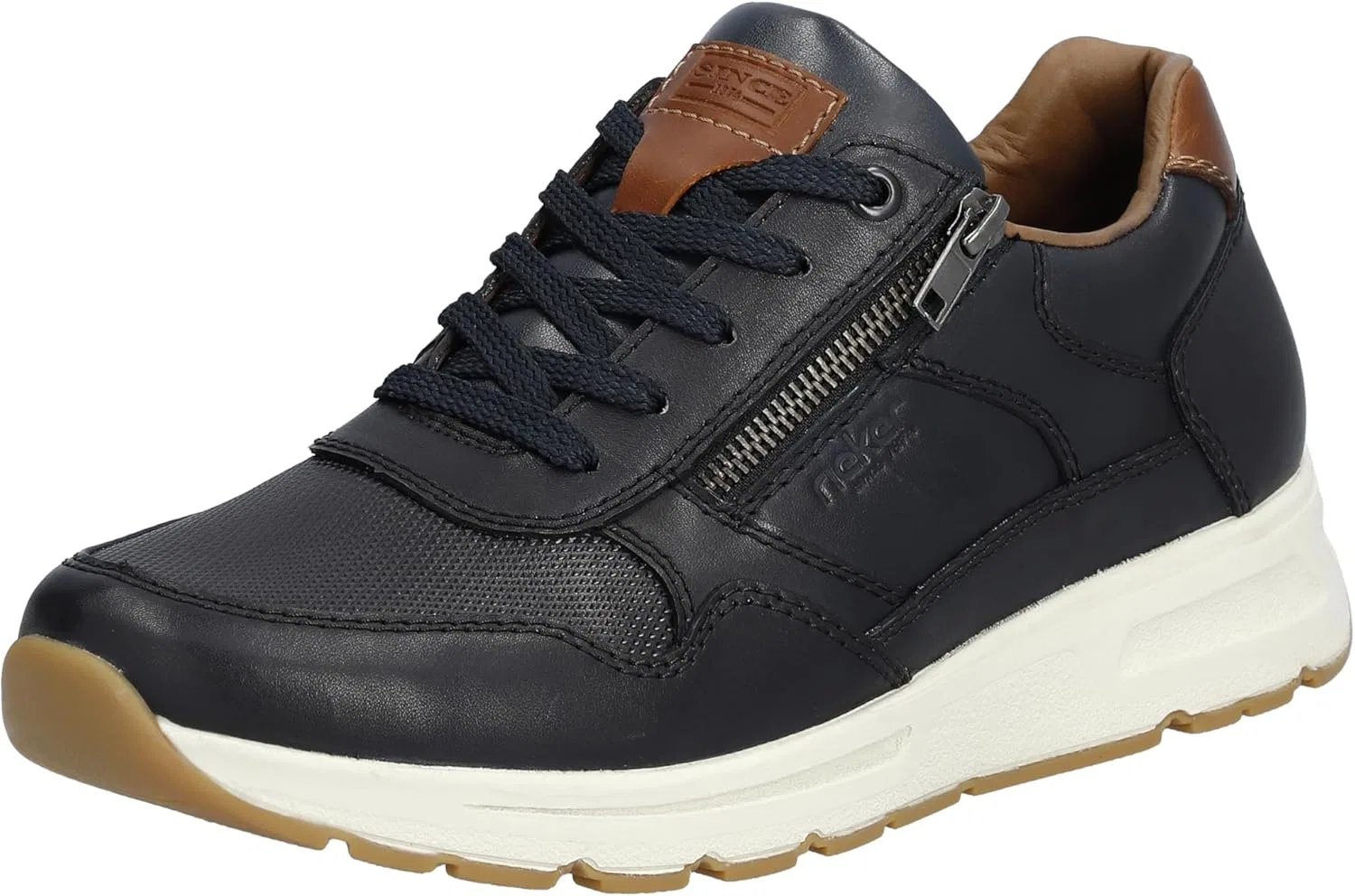 Мужские туфли Rieker B0701 на шнуровке, Blue