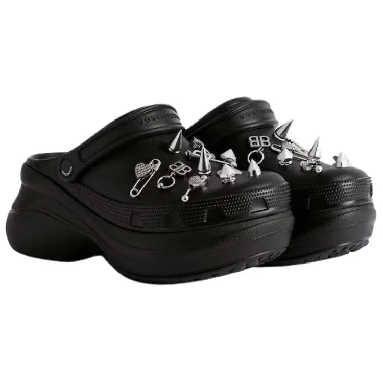Сабо Balenciaga X Crocs Collaboration черные — фото 4