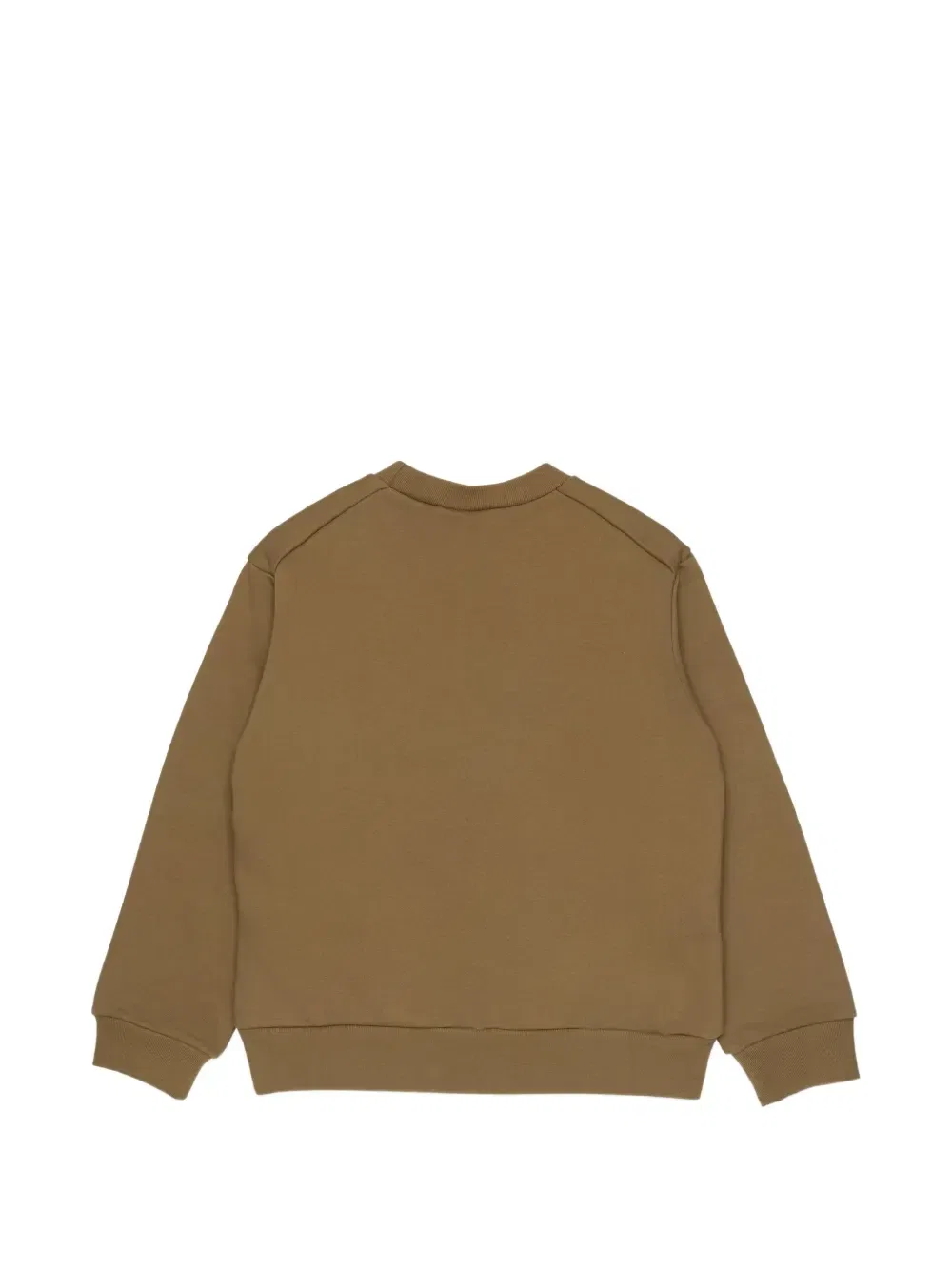Свитшот с логотипом Marni Kids, коричневый — фото 2