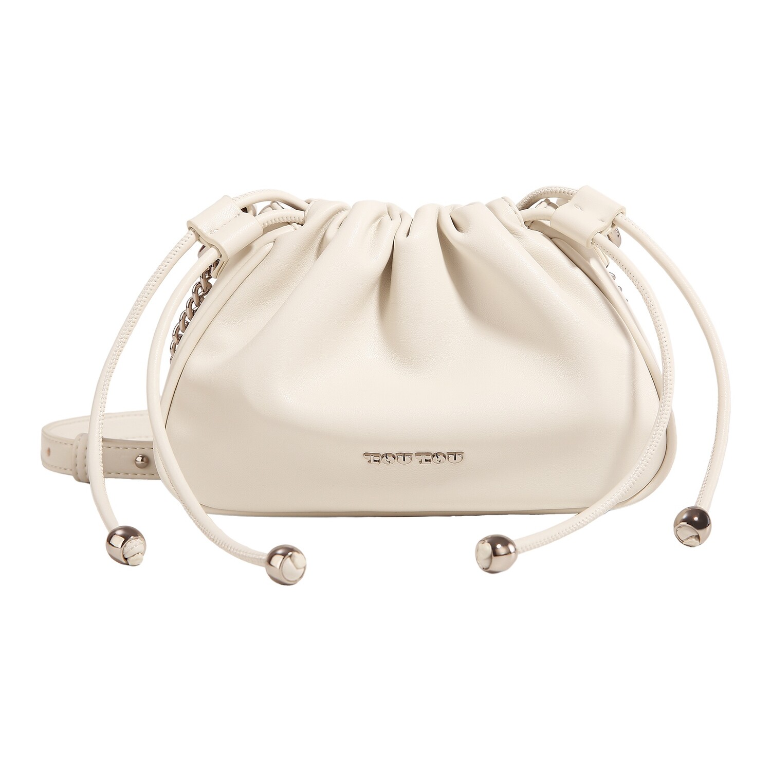 

TOUTOU Women Shoulder Bag, Дым и чернила черные
