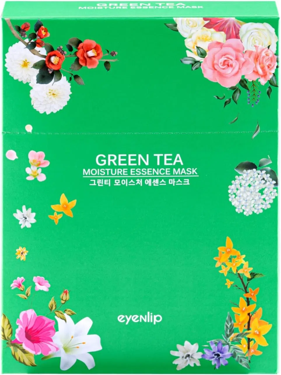 Эссенция Eyenlip — Листовая увлажняющая Green Tea Moisture Essence Mask x, 25 мл