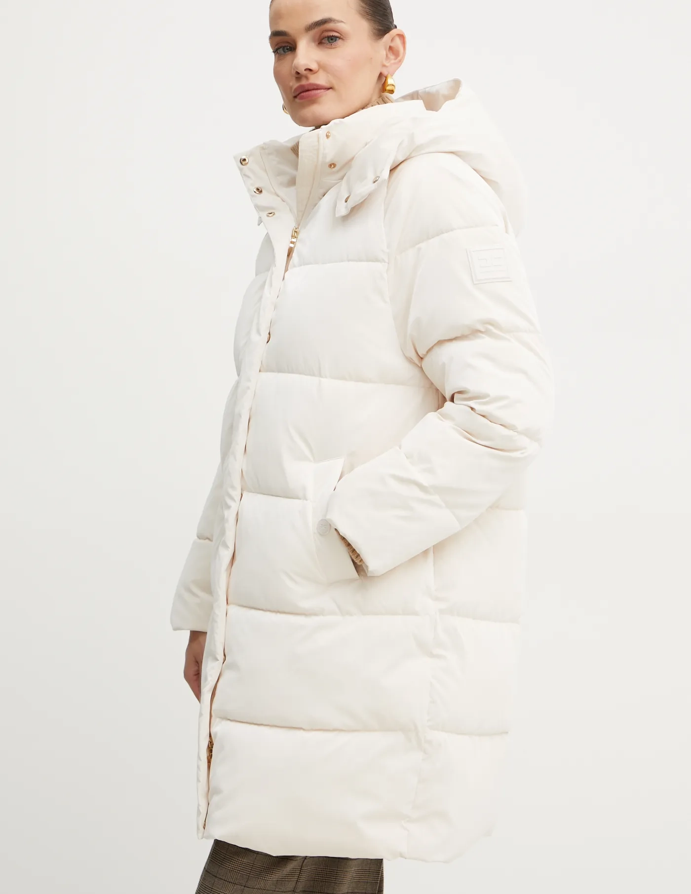 

Куртка Elisabetta Franchi, бежевый