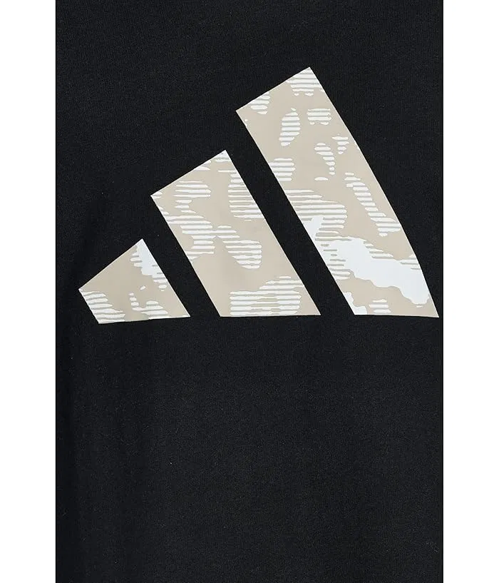 Футболка с камуфляжным логотипом Lenticular Camo Logo Tee Adidas Kids, Halo Mint — фото 3