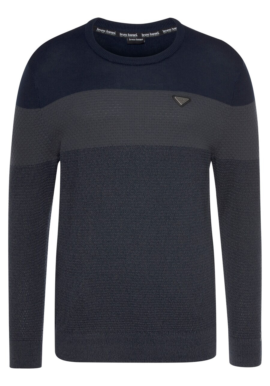 

Свитер BRUNO BANANI Sweater, темно-синий