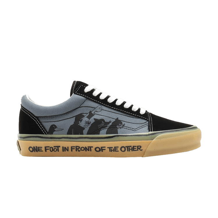 

Кроссовки Vans Yusuke Hanai x Old Skool 36 LX 'One Foot in Front of the Other', черный