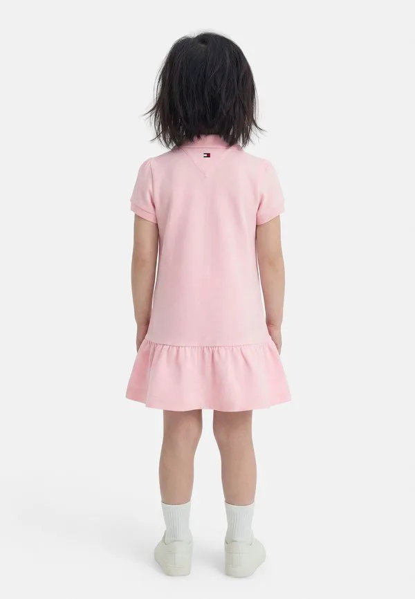 Платье-Рубашка поло с коротким рукавом из ткани пике. Tommy Hilfiger, Precious Pink — фото 2