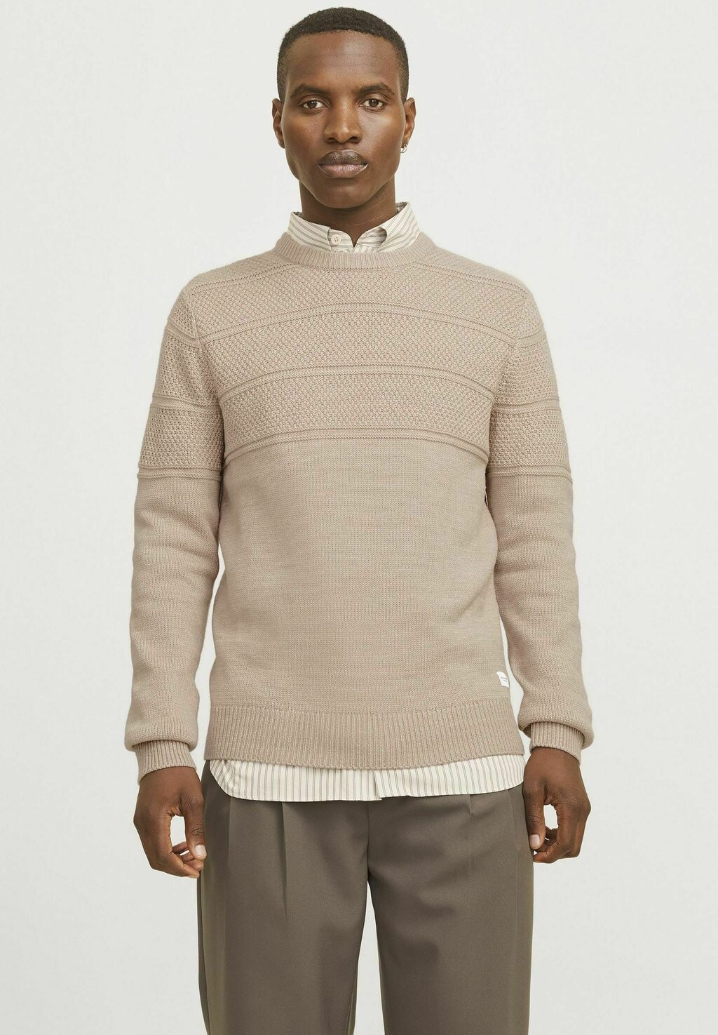 

Джемпер Jack & Jones, бежевый