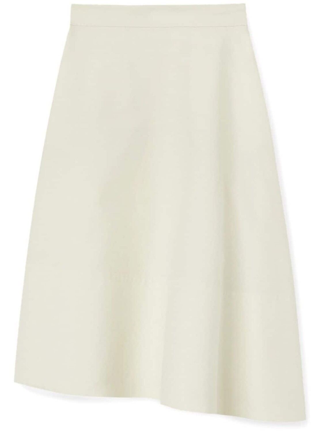 

Jil Sander юбка миди асимметричного кроя, белый