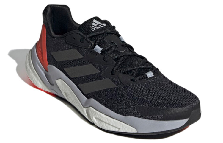 X9000l3 Кроссовки мужские низкие черные/красные/синие Adidas — фото 3