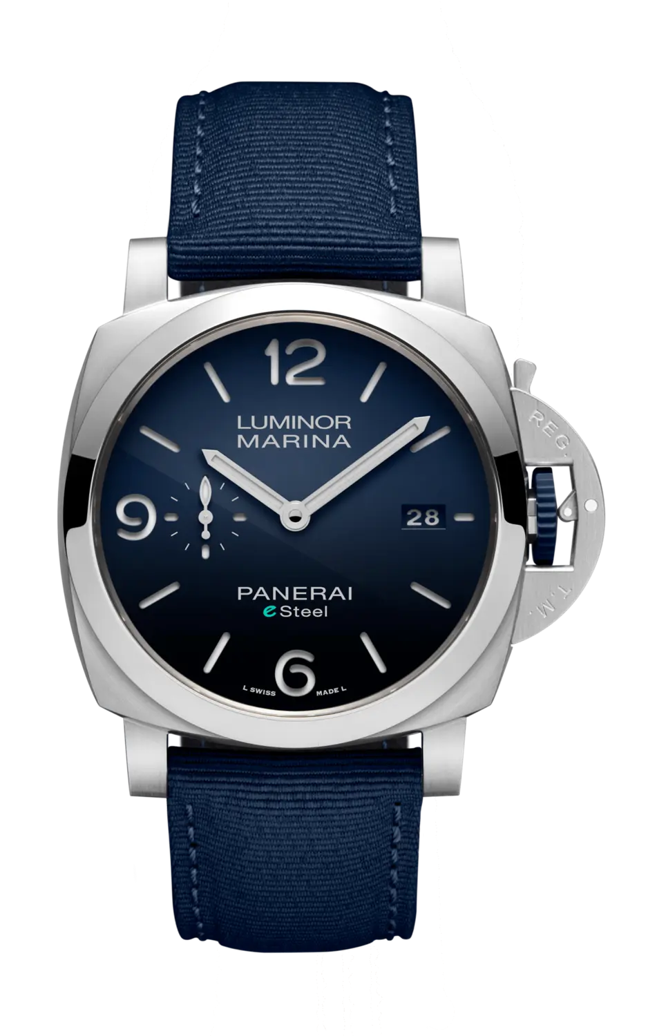 

Часы luminor marina esteel blu profondo Panerai