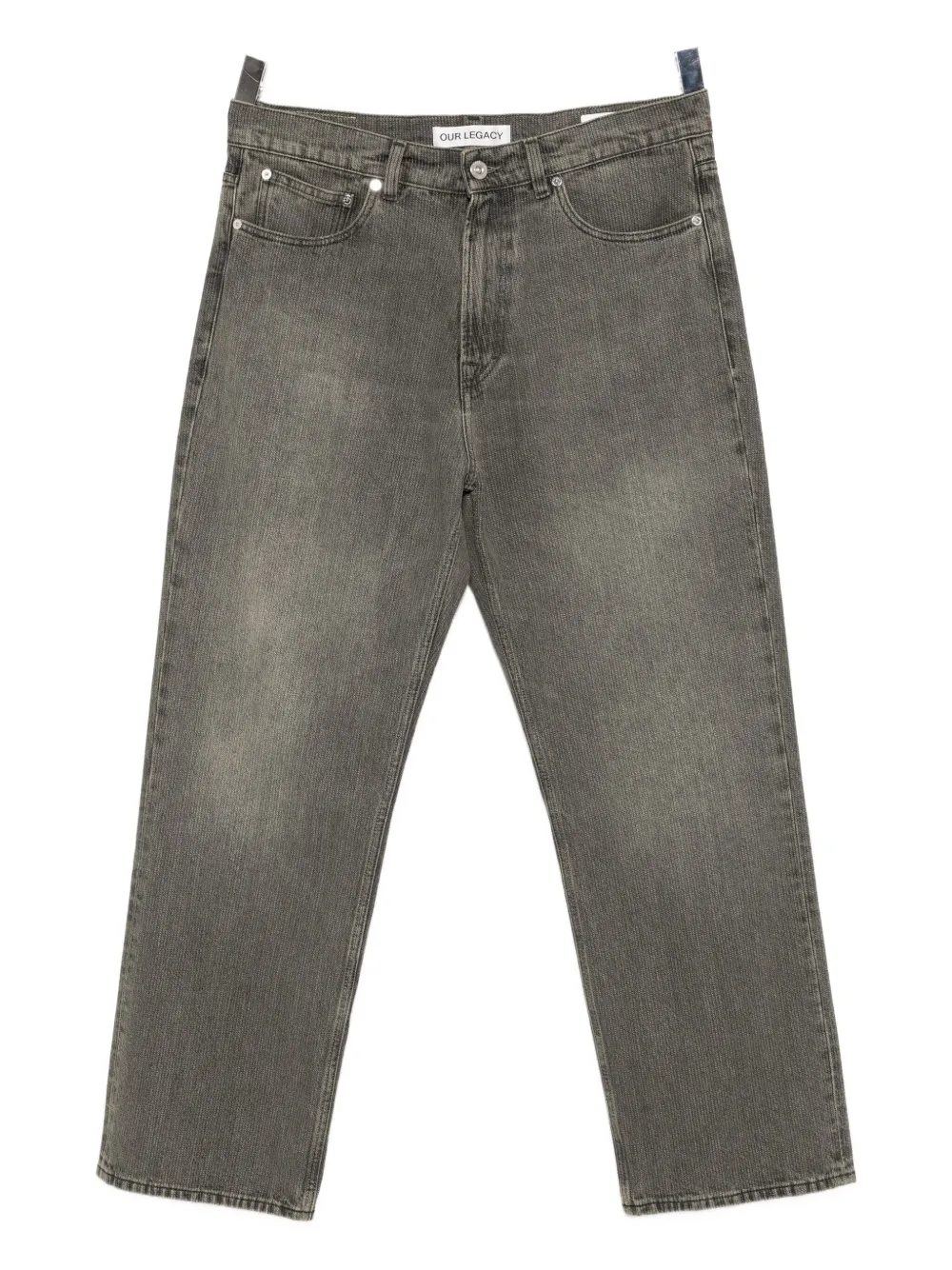 

Прямые джинсы Third Cut OUR LEGACY, серый
