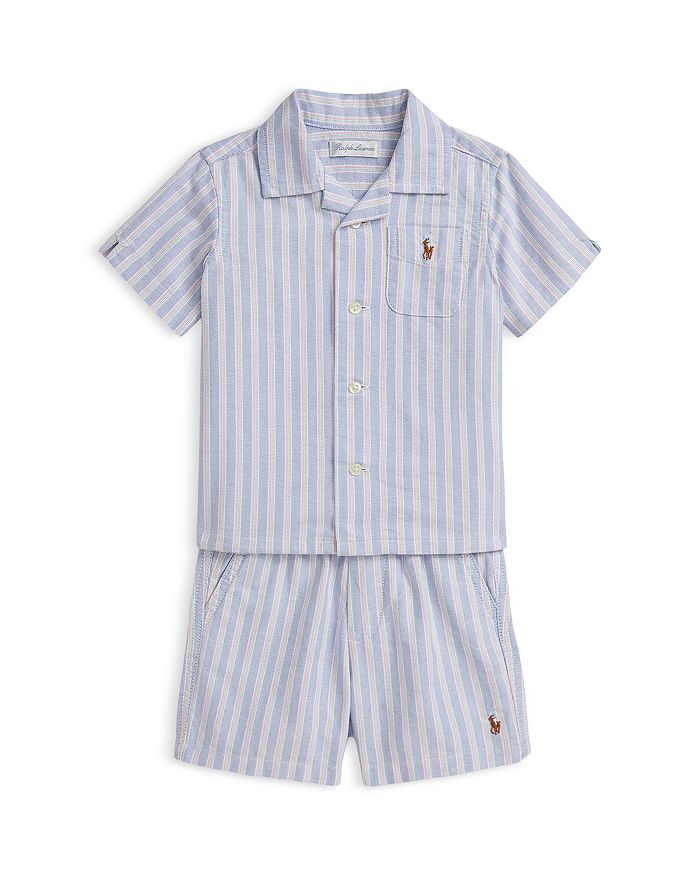

Детский комплект: рубашка-поло и шорты Oxford & Polo Prepster - для малышей Ralph Lauren, мультиколор