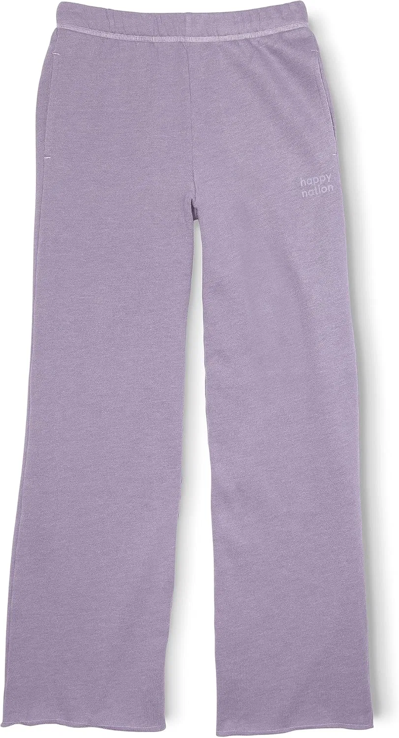 Спортивные штаны Happy Nation Girls' Happy Nation Wide Leg, Frosty Purple