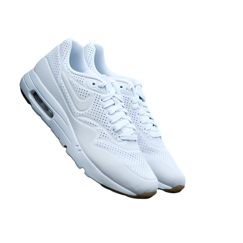 Кроссовки Nike Air Max 1 Lifestyle Shoes Unisex Low-top White, белый — фото 3