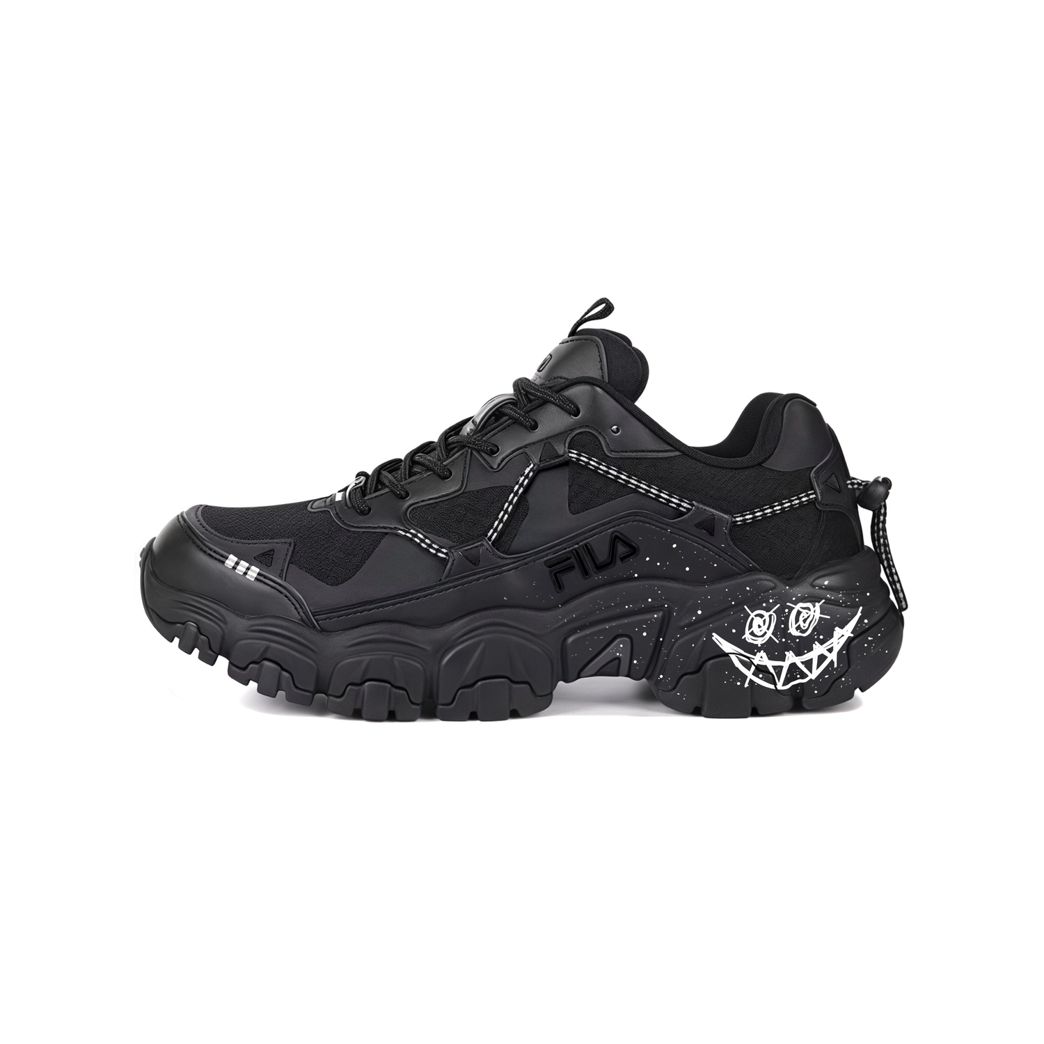 

Устойчивые к истиранию кроссовки Low top Chunky Unisex FILA, черный/белый