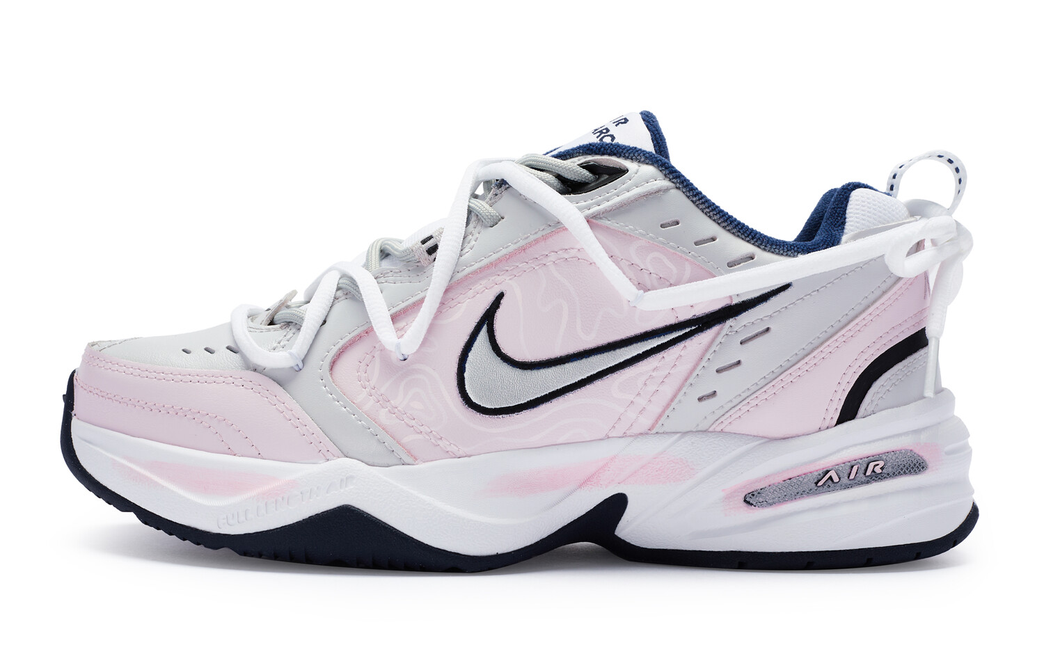 

Кроссовки Nike Air Monarch 4 Chunky Sneakers Unisex Low-Top Pink