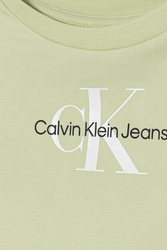 Детский спортивный костюм Calvin Klein Jeans, зеленый — фото 4