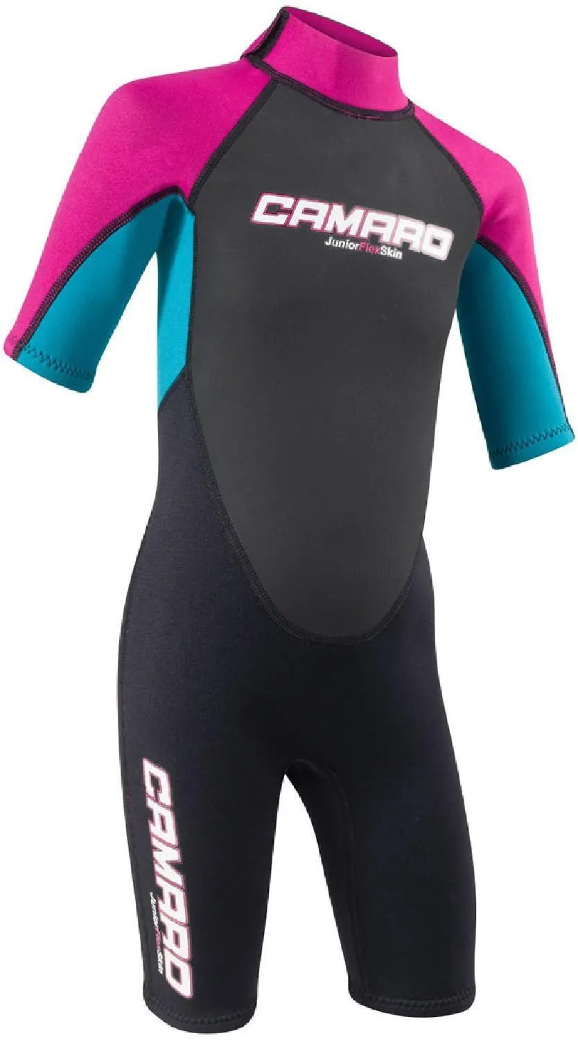 

Детский гидрокостюм Flex Shorty Revo Camaro, Black/Pink/Blue