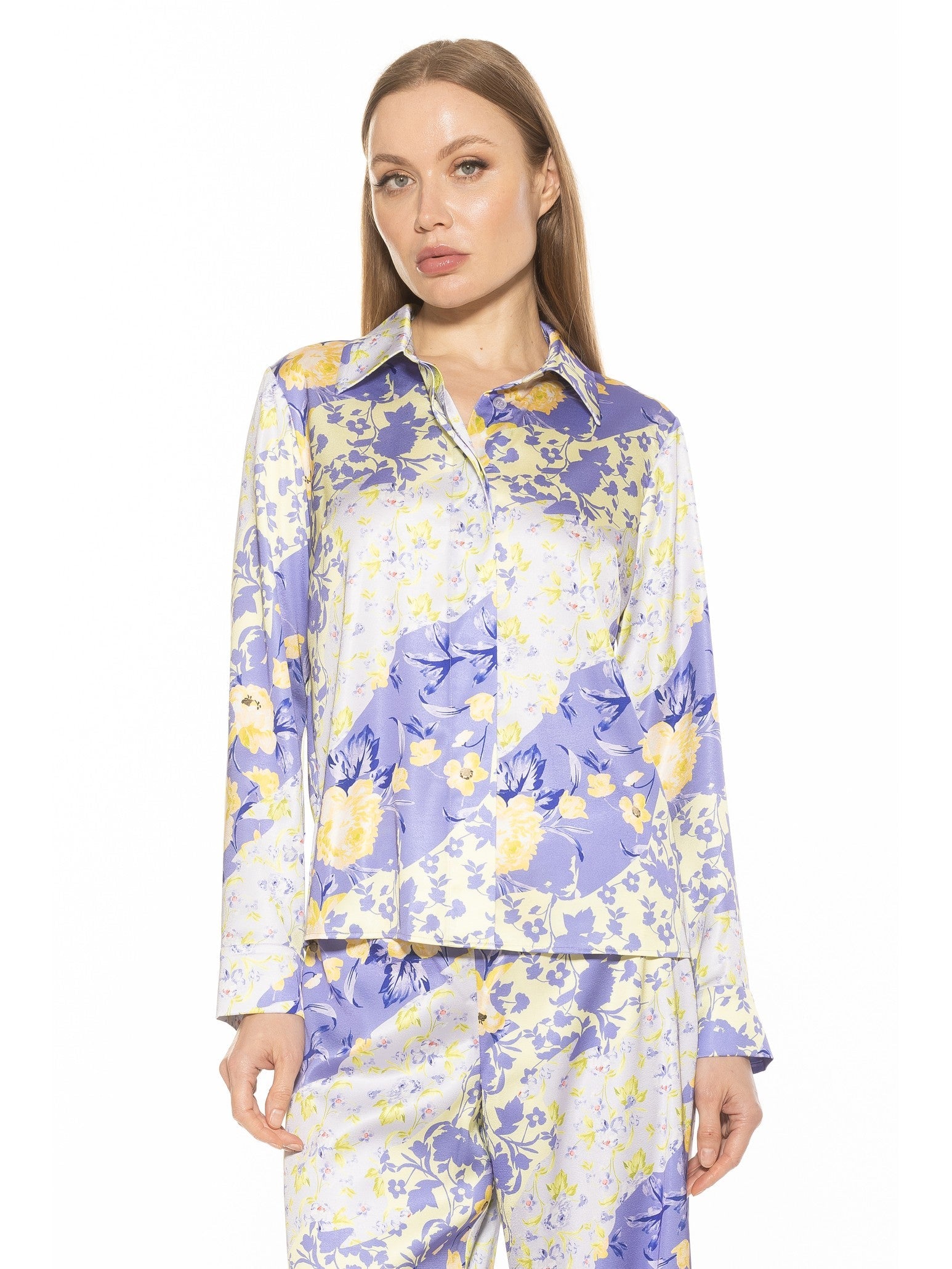 

Рыжая блузка ALEXIA ADMOR, цвет lilac floral