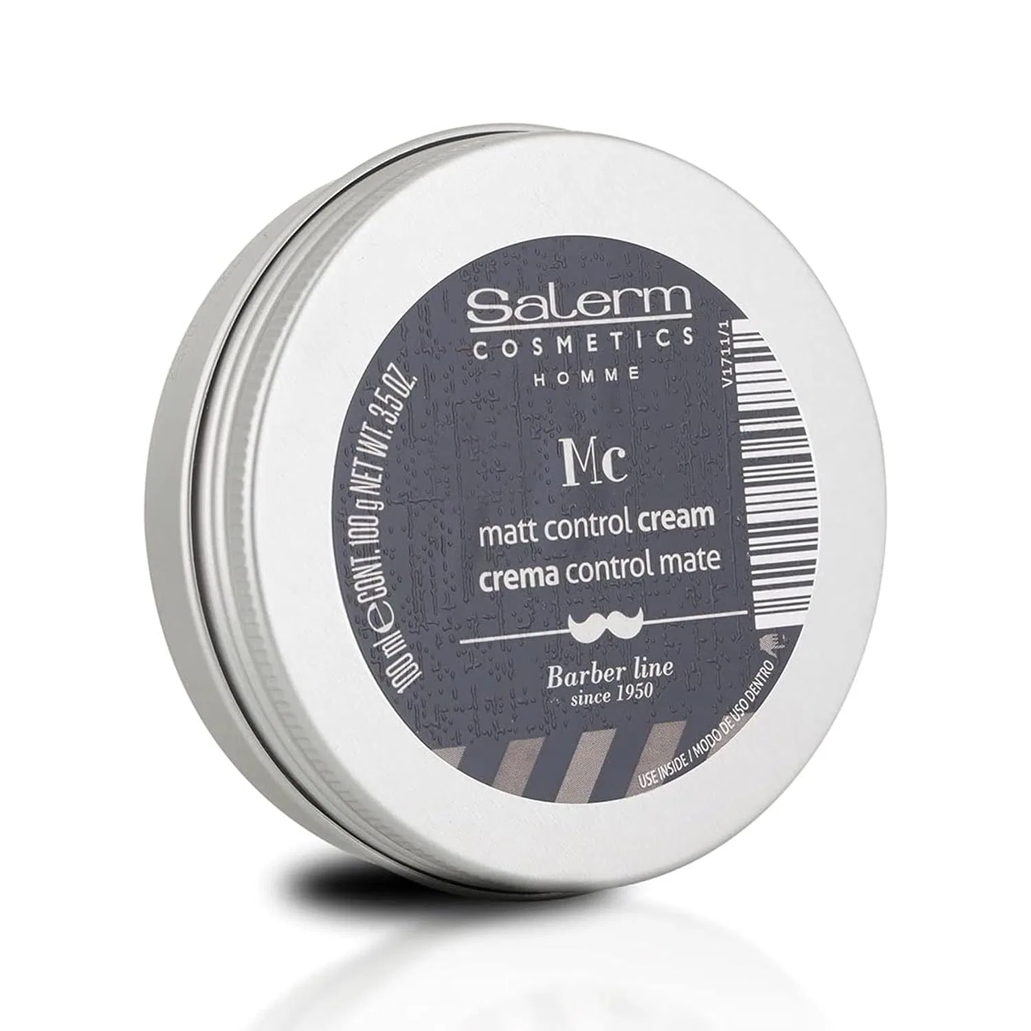 Матовая восковая крем-паста для волос «Homme Barber Line» от SALERM Salerm