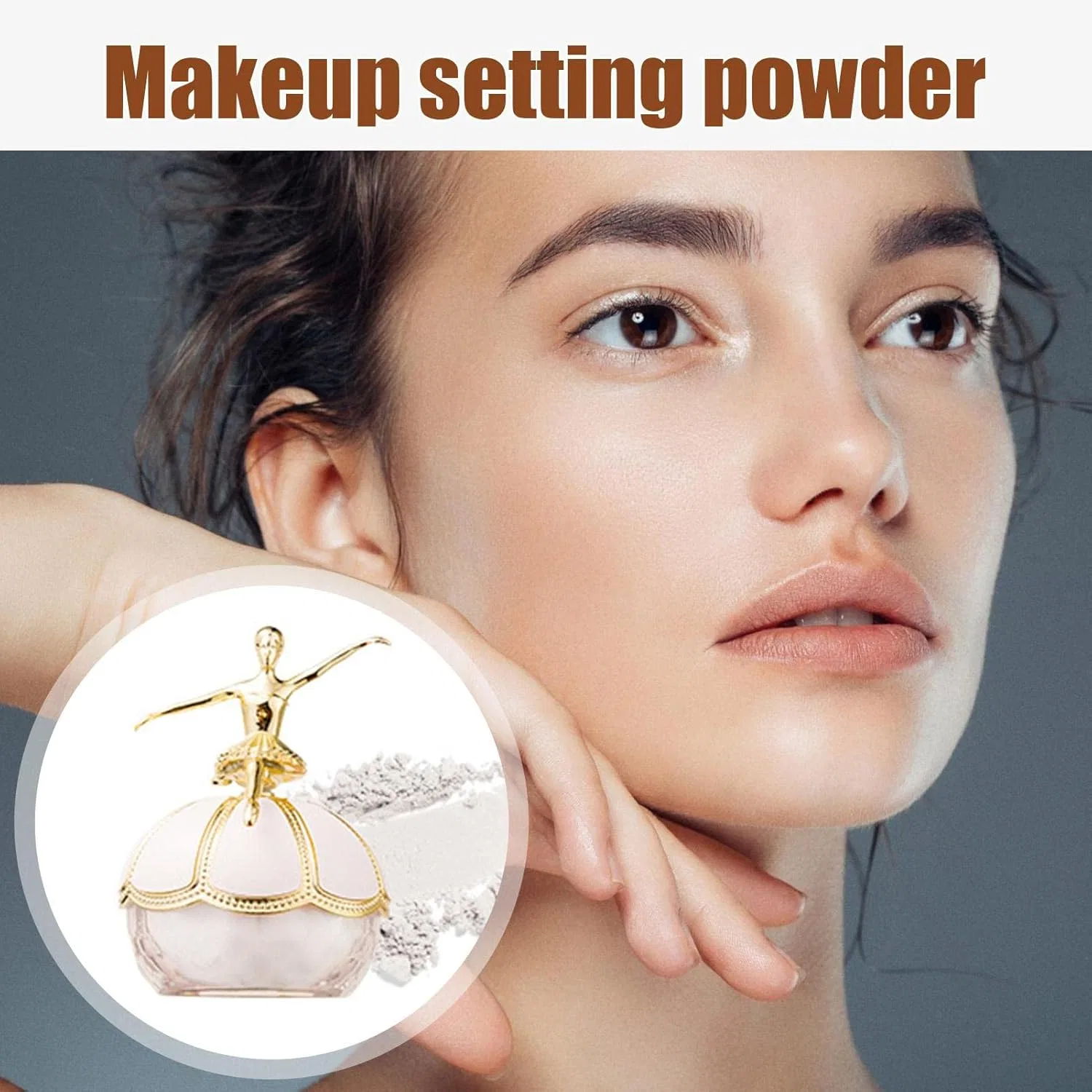 Пудра для лица Kasvin Ballet Statue Setting Powder матовая, 20 г — фото 2