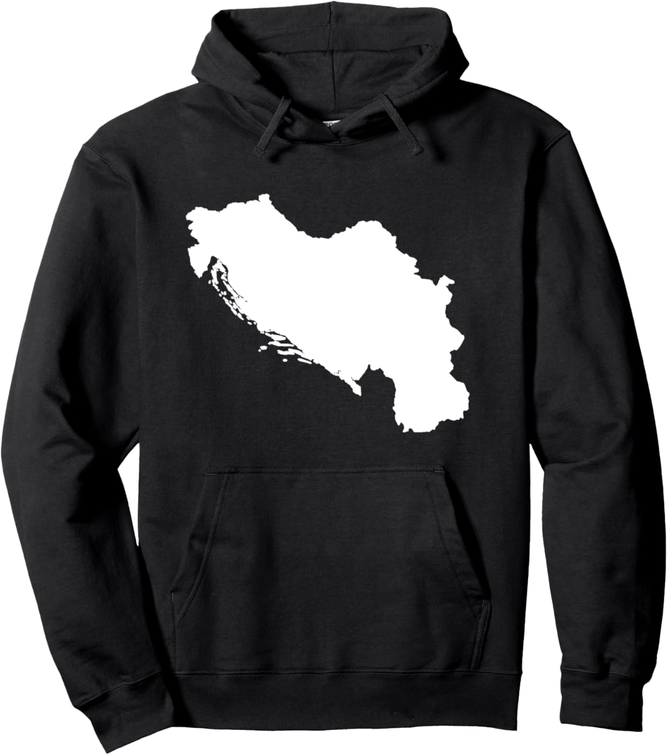 

Югославия - Хорватия Македония Монте Сербия Словения Худи, черный Mount Clothious