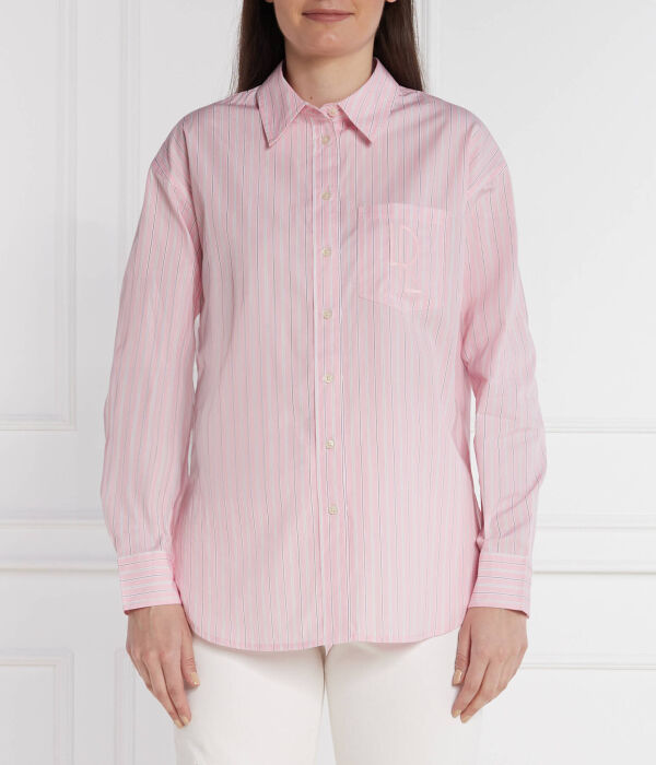 

Рубашка Regular fit Lauren Ralph Lauren, розовый