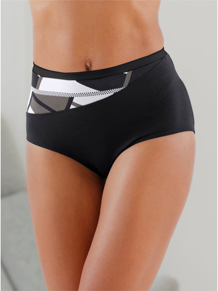 

WITT WEIDEN Черные трусы с принтом на талии