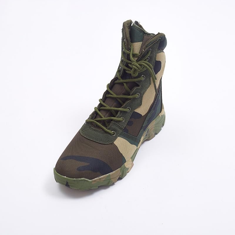 Мужские походные ботинки Мужские тактические ботинки Водонепроницаемые летние ботинки для кемпинга и пустыни Azttoztto, Camouflage — фото 2