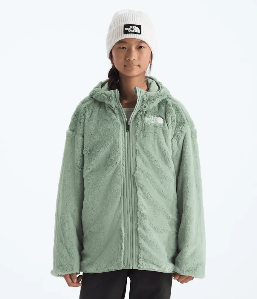 Двусторонняя короткая парка Shasta для девочек The North Face, Slate Moss — фото 2