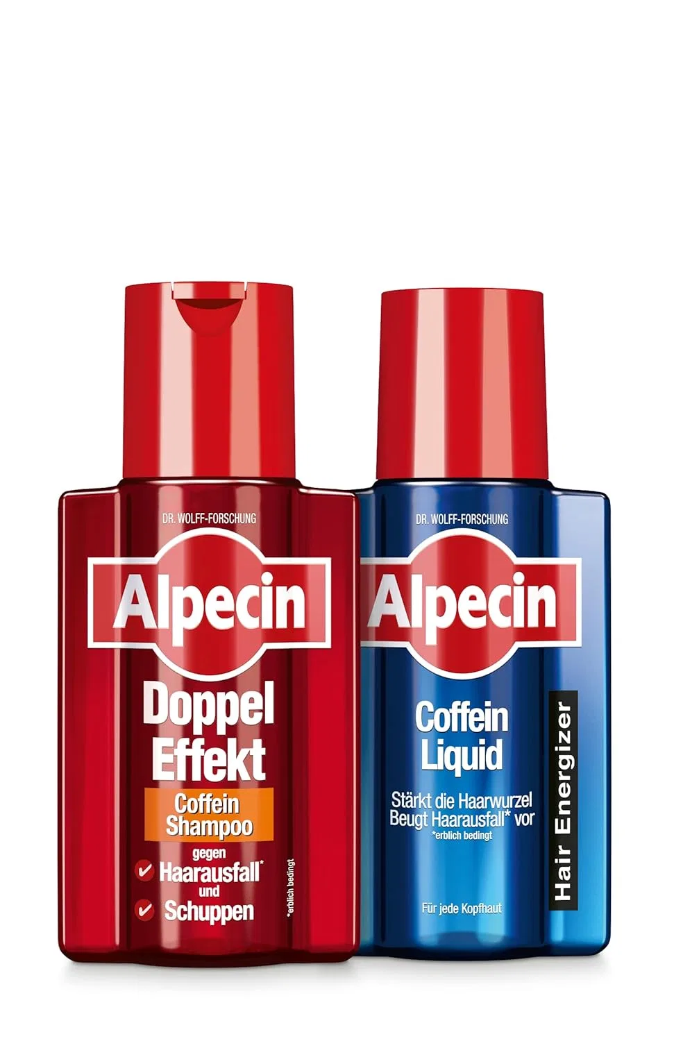 Набор Alpecin Double Effect: кофеиновый шампунь и кофеиновый тоник, 2 x 200 мл Alpecin
