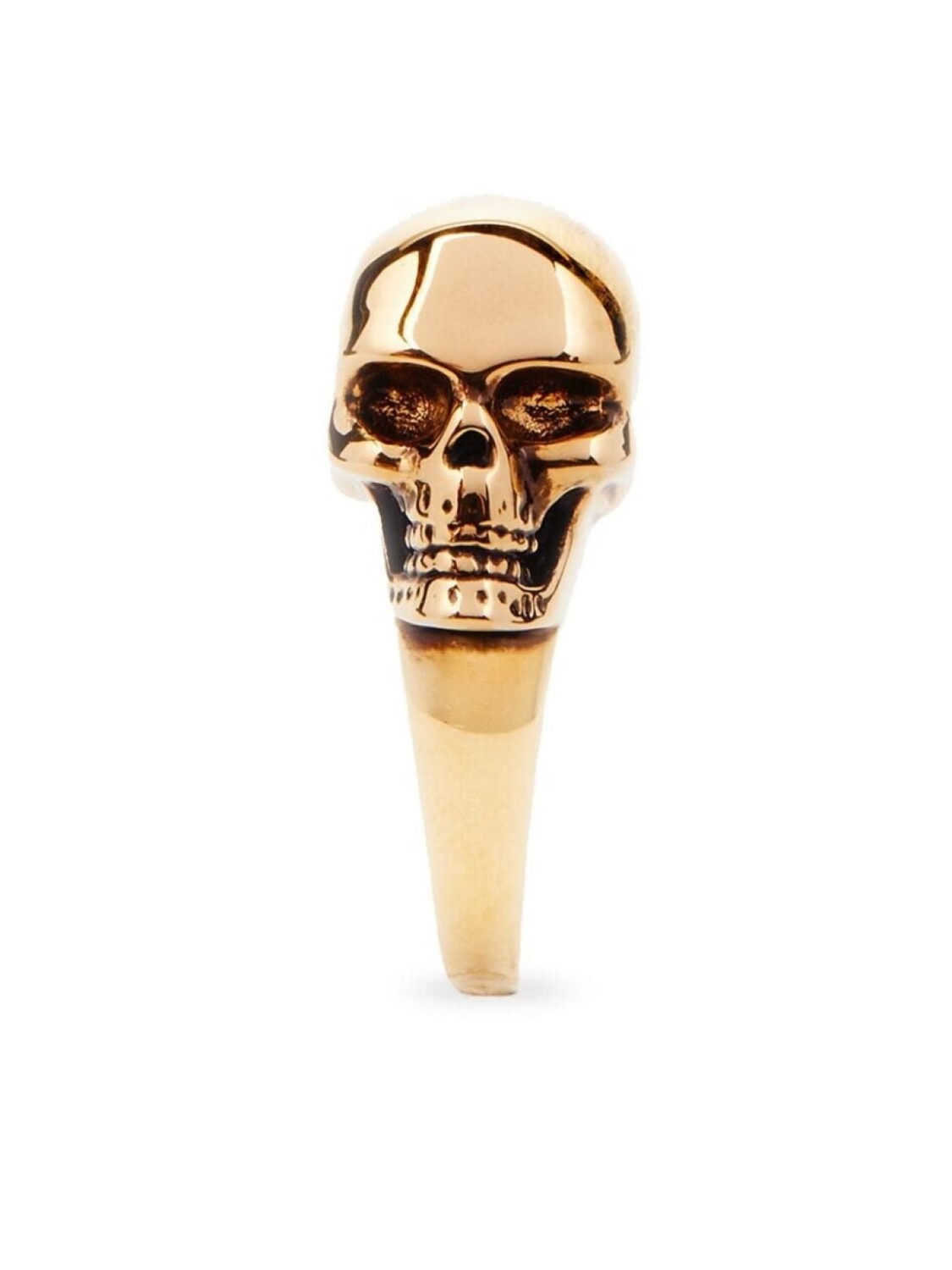 

Кольцо The Side Skull Alexander McQueen, золотой