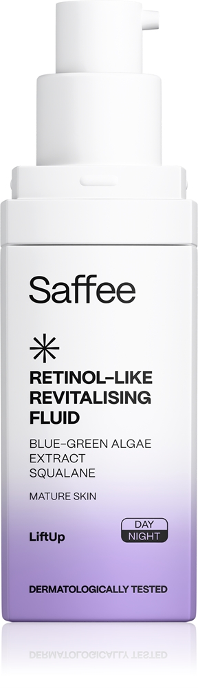Флюид Saffee — Liftup - ревитализирующий с ретинолом и восстанавливающим эффектом, 30 мл — фото 2