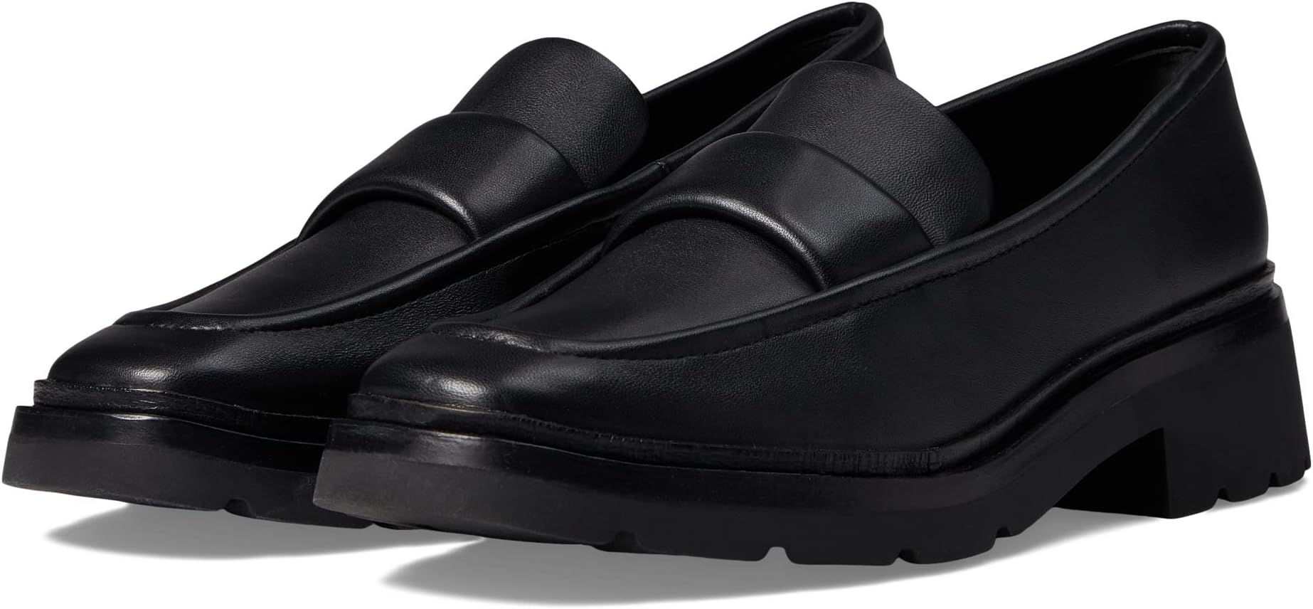 

Лоферы Vince Robin Leather Loafer, цвет Black Leather