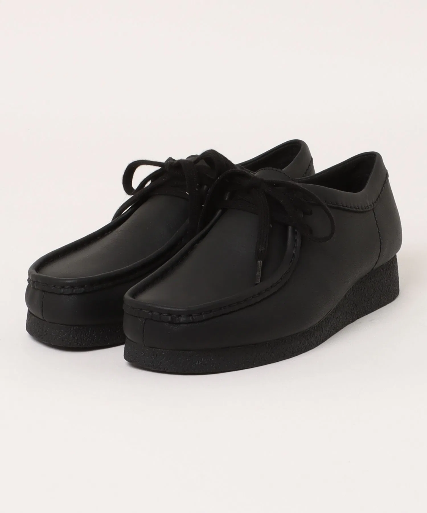 Мужские мокасины Clarks WALLABEEEVO WP чёрные