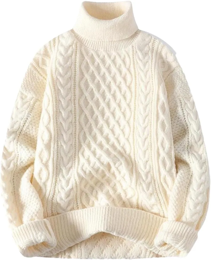 

Мужской водолазка свитер пуловер