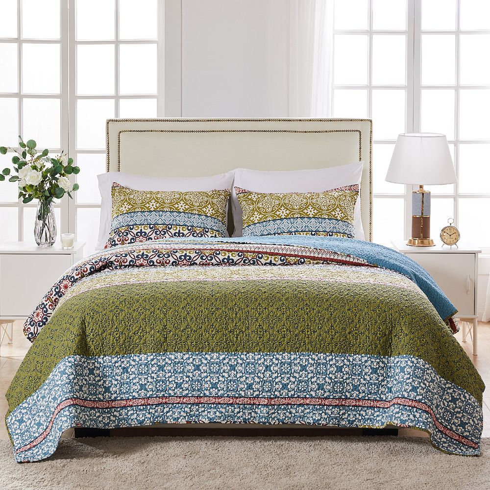 

Комплект одеял Greenland Home Fashions Shangri-La, мультиколор