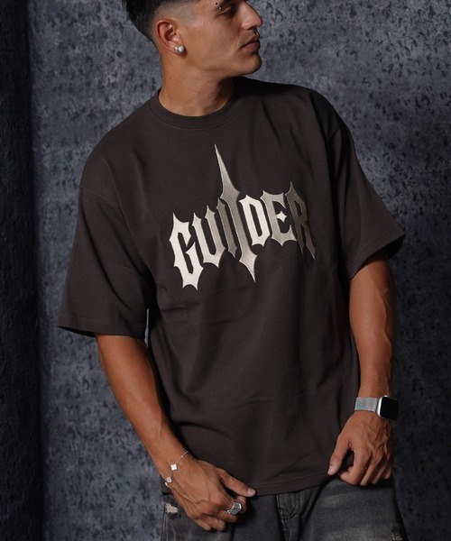 

Тяжёлая футболка, крой regular fit, бренд Arch Crown, цвет GUIDER