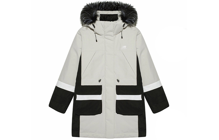 

Куртка пуховая женская экрю New Balance