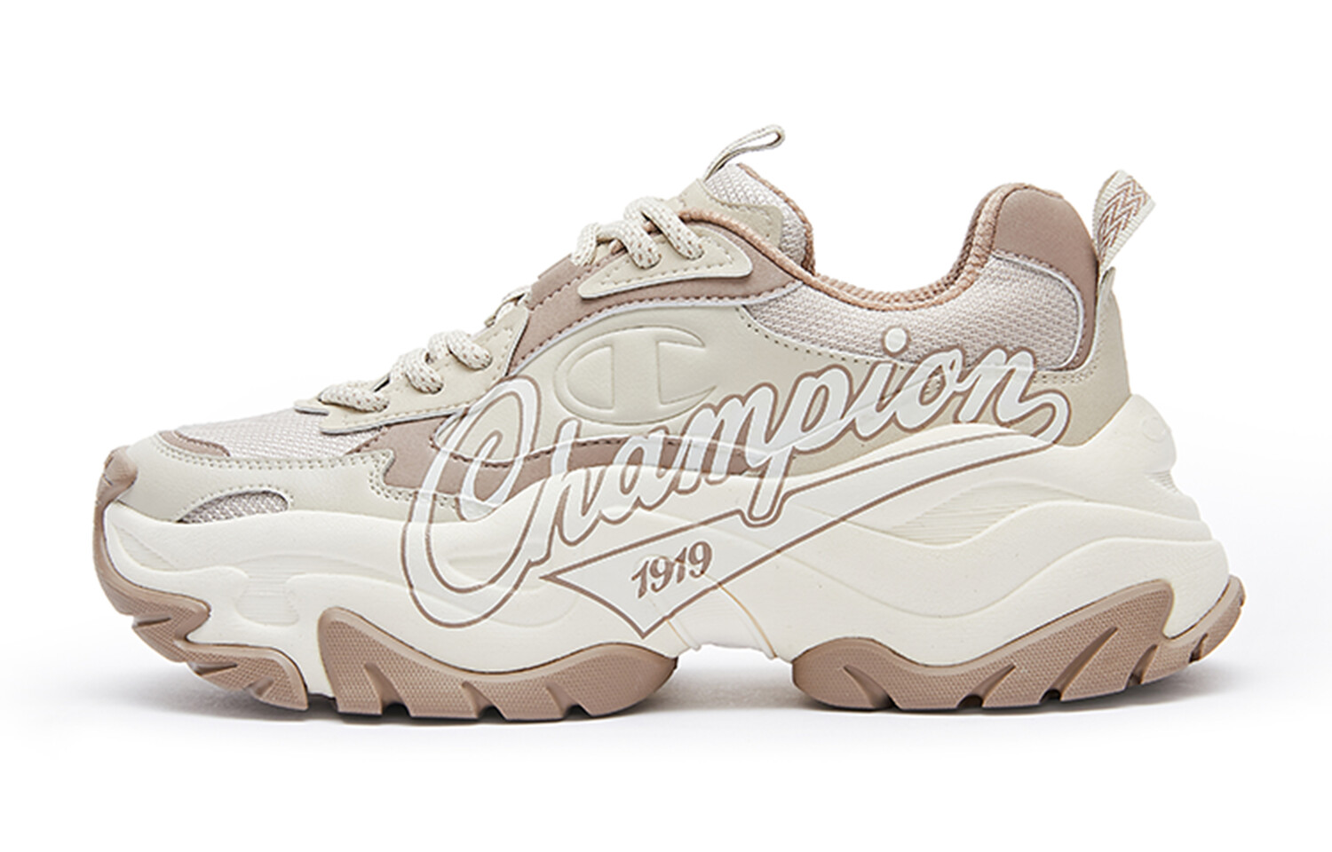 

Женские спортивные массивные кроссовки Champion в стиле ретро, Khaki