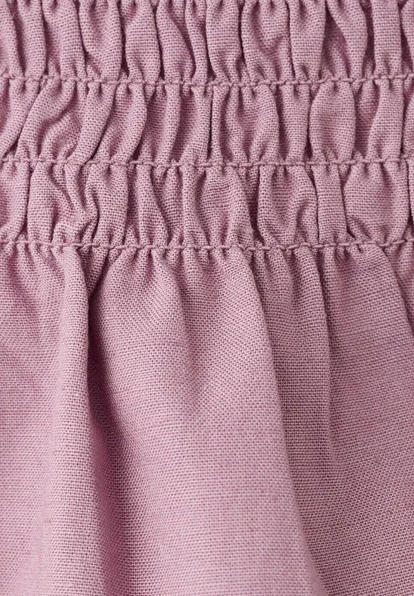 Детская блуза Mango Kids, фиолетовый — фото 3