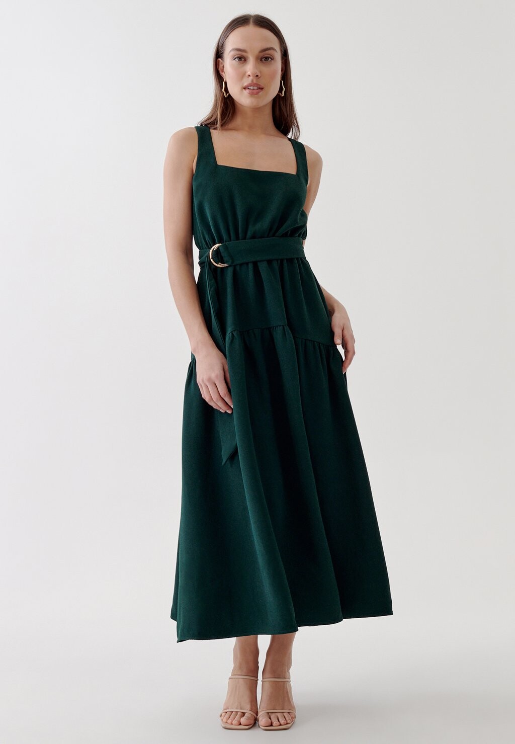 

Повседневное платье AYEESHA TUSSAH, цвет emerald