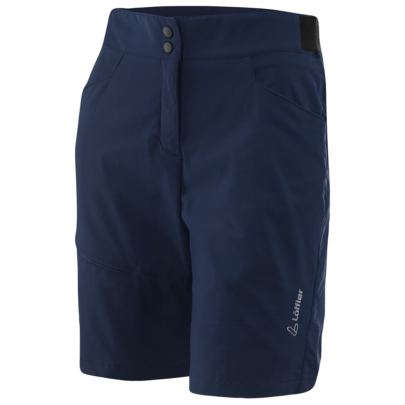 

Велосипедные шорты Löffler Women's Bike Shorts Comfort Comfort Stretch Light, темно синий