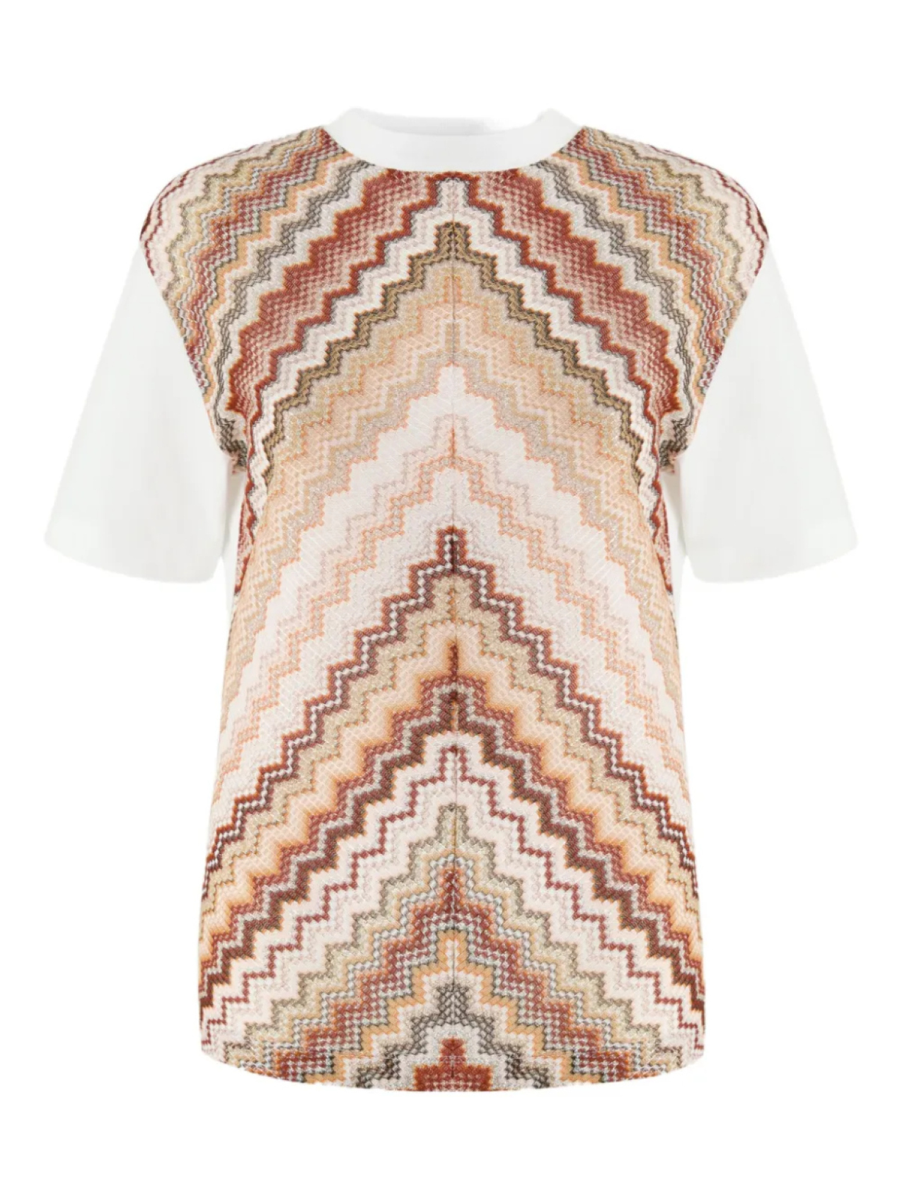 

Футболка с шевронным узором Missoni, белый