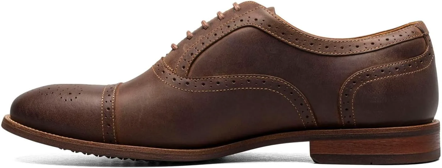 Мужские туфли Florsheim, оксфорды с носком Rucci, коричневый — фото 3