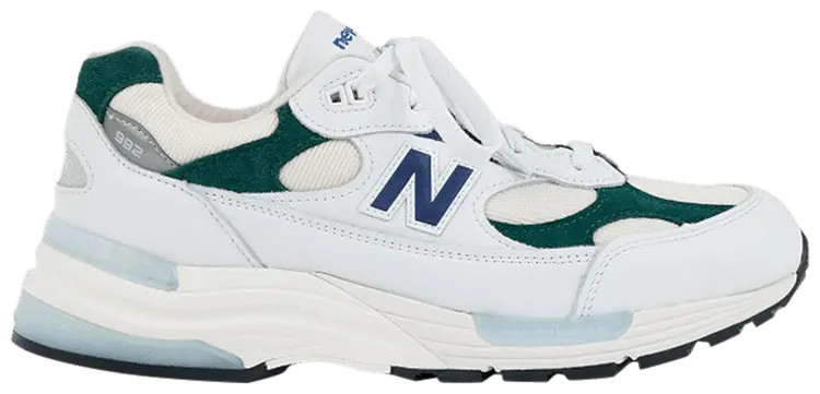 

Кроссовки New Balance Teddy Santis x 992 Made in USA 'Marsh Green', белый