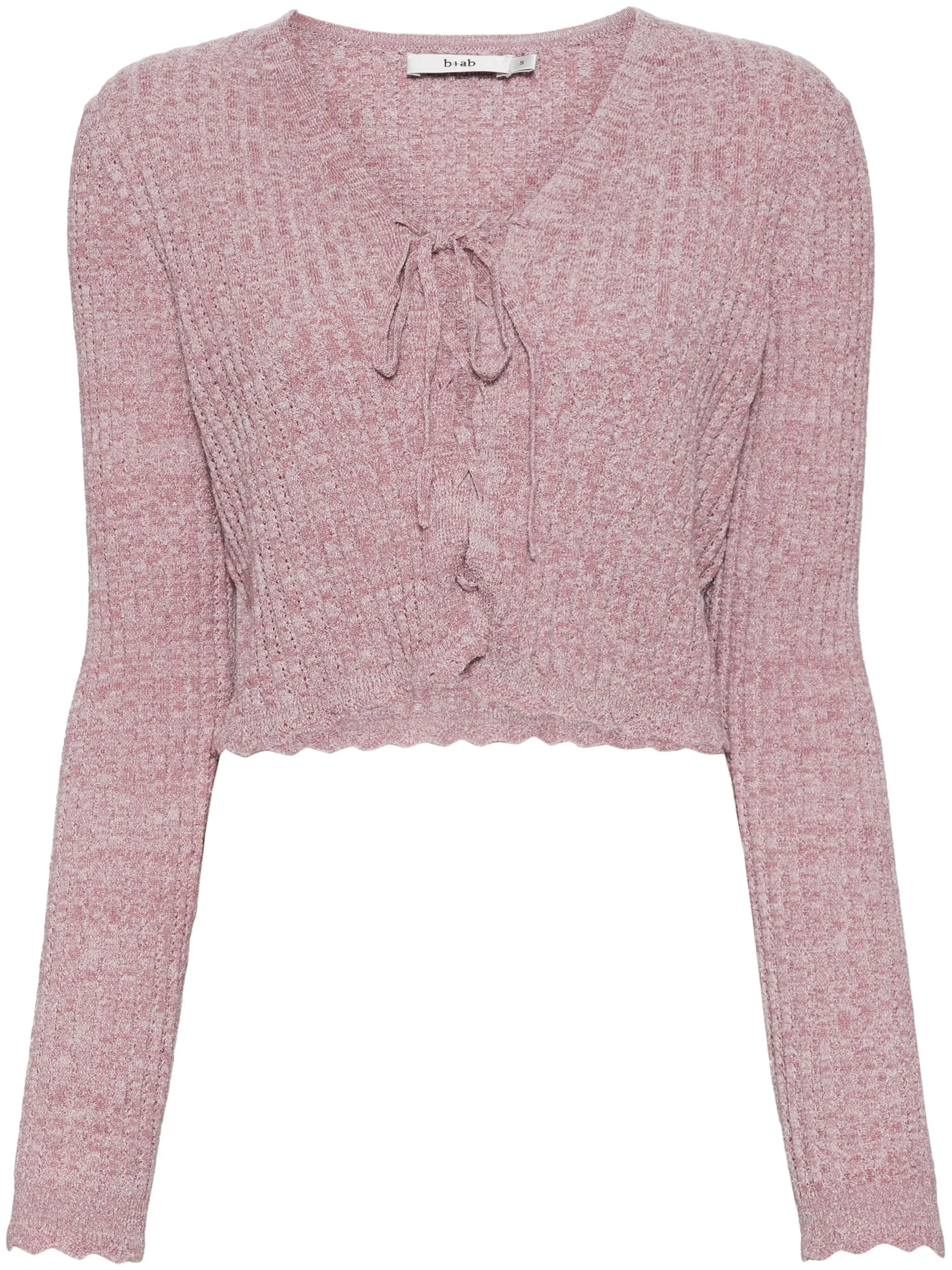 

Укороченный кардиган B+Ab, розовый