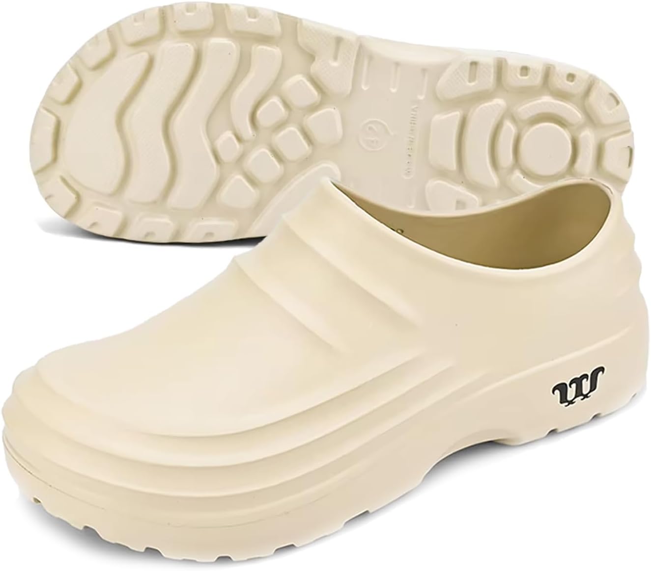 

Кроссовки Armadillo для женщин и мужчин, сабо Armadillo, водонепроницаемые с широким носком, для кухни и медсестры Generic, бежевый