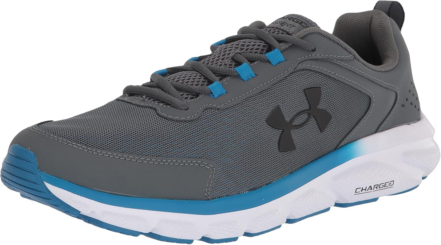 

Кроссовки для бега Under Armour Men's Charged Assert 9, Pitch Gray (109)/Black